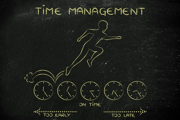 Conceito de gestão do tempo — Fotografia de Stock