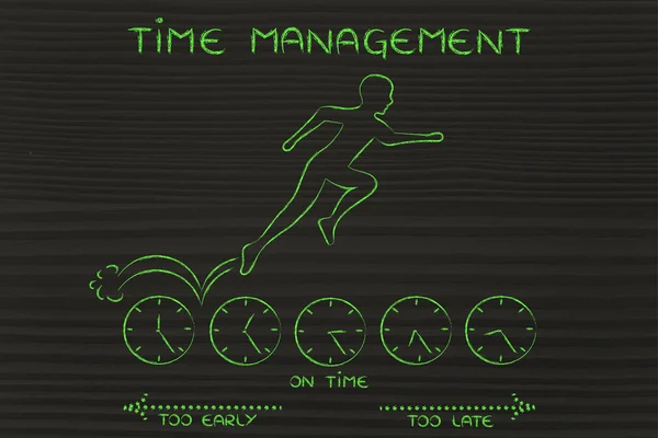 Concept of time management — Stock Photo, Image