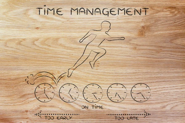 Concept of time management — Stock Photo, Image