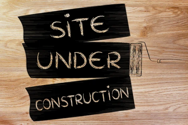Concept of site under construction — Stock Photo, Image