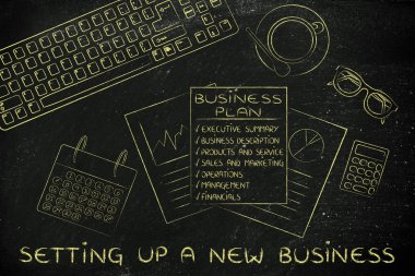 yeni bir iş kurma kavramı