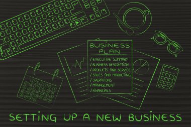 yeni bir iş kurma kavramı