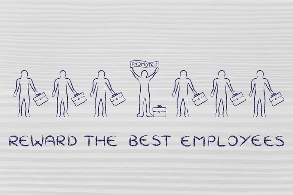 Concept of reward the best employees — Stock Photo, Image