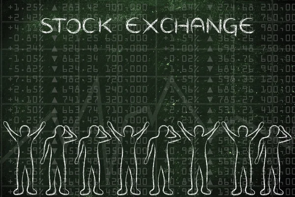 Concept of stock exchange — Stock Photo, Image