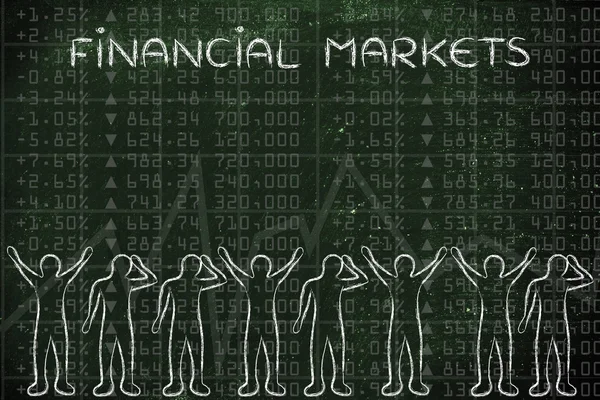 Concept of financial markets — Stock Photo, Image