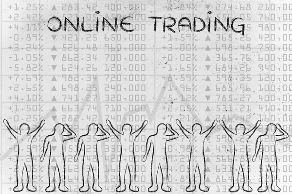 Έννοια των online συναλλαγών — Φωτογραφία Αρχείου
