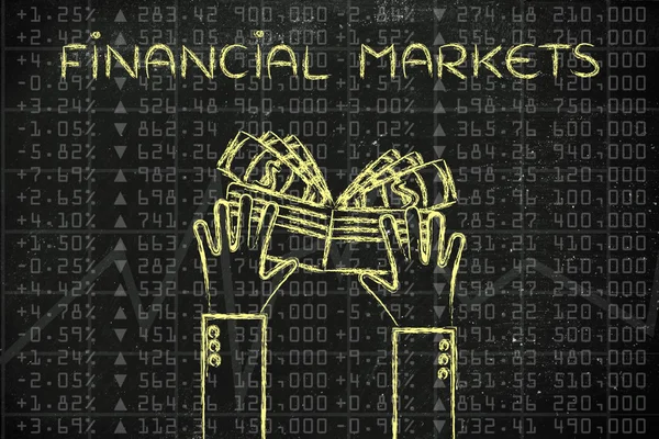 Concept of financial markets — Stock Photo, Image