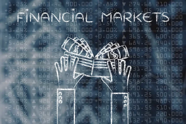 Concept of financial markets — Stock Photo, Image