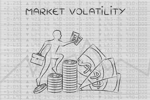 concept of market volatility