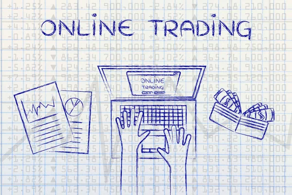 concept of online trading