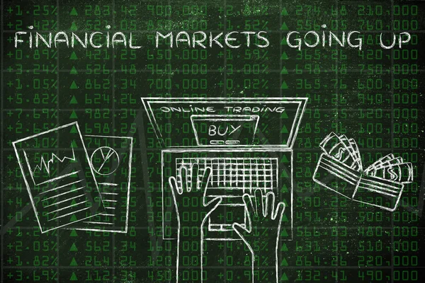 Χρηματοπιστωτικές αγορές θα αυξηθεί μέχρι εικονογράφηση — Φωτογραφία Αρχείου