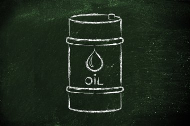 oil barrel illustration clipart