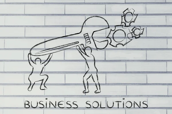 Έννοια της επιχειρηματικές λύσεις — Φωτογραφία Αρχείου