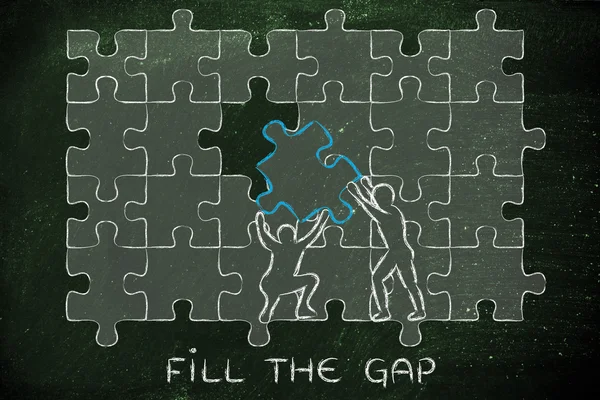 concept of how fill the gap