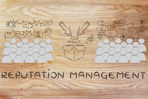 Concept of Reputation management — Stock Photo, Image