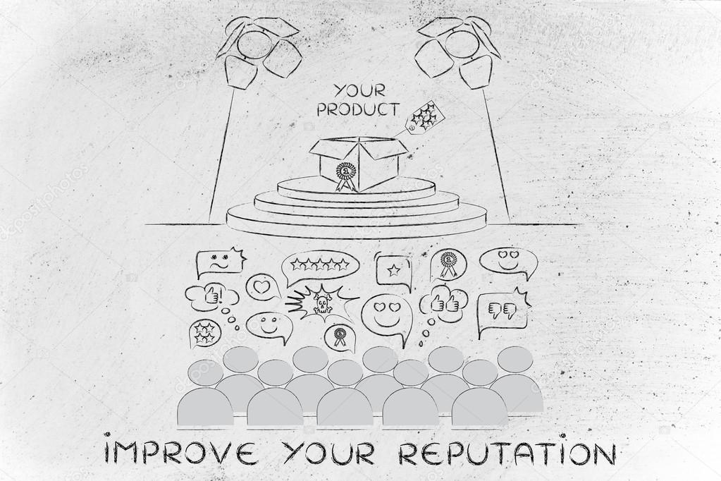 concept of improve your reputation