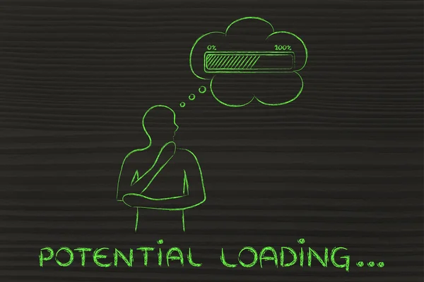 Concept of Potential loading — Stock Photo, Image