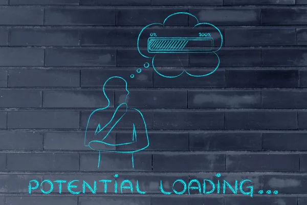 Concept of Potential loading — Stock Photo, Image