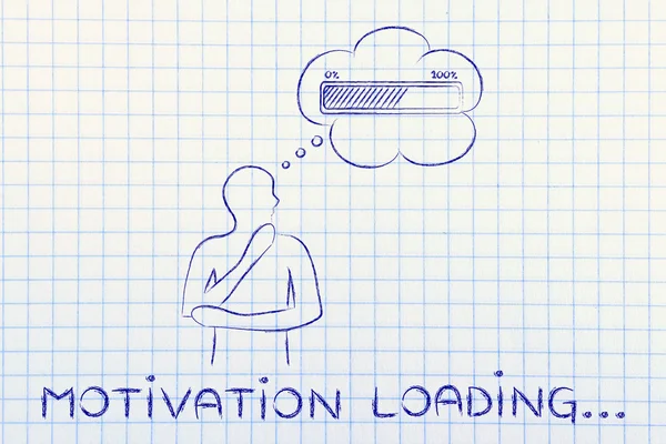 Concept of Motivation loading — Stock Photo, Image