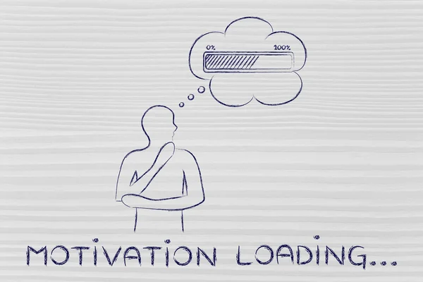 Concept of Motivation loading — Stock Photo, Image