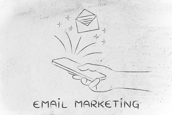 Concepto de email marketing —  Fotos de Stock