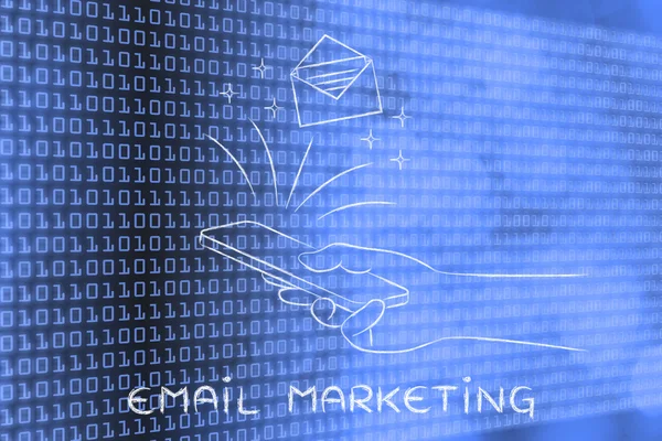 Concepto de email marketing —  Fotos de Stock