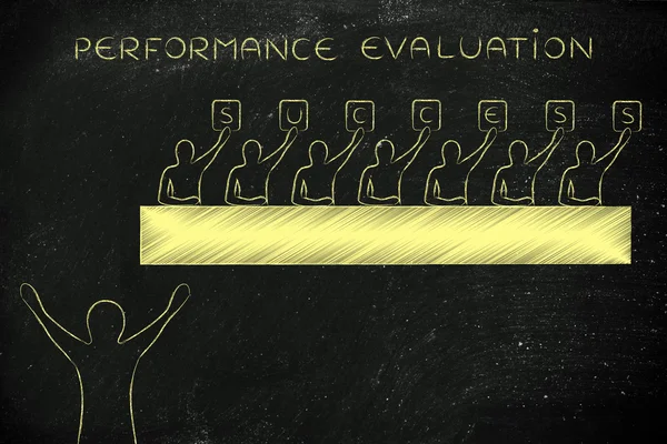 Concepto de evaluación del rendimiento —  Fotos de Stock