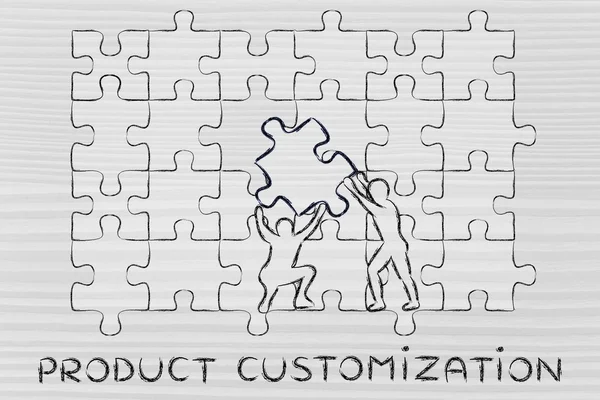 Concepto de personalización del producto —  Fotos de Stock