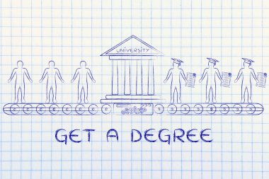 Bir derecesi eğitim kavramı almak