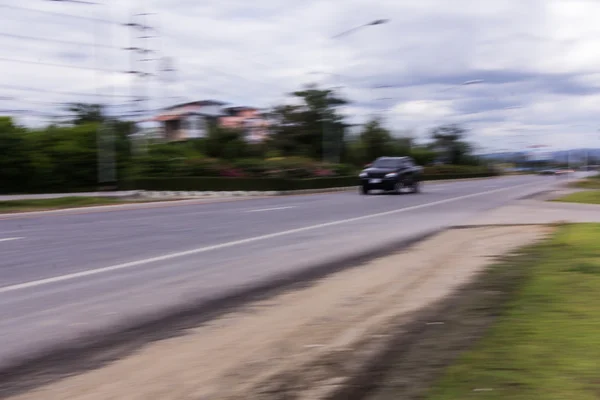 Pick-up-Geschwindigkeit im Straßenverkehr — Stockfoto