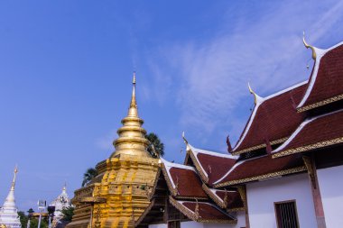 Phra ki Si Chom tanga Vora Vihan pagoda, Chiangmai, Tayland