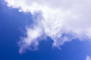 Bulutlar mavi gökyüzü doku ve arka plan ile