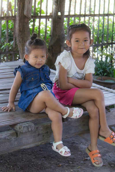 Κορίτσια της Ταϊλάνδης πορτρέτο — Φωτογραφία Αρχείου