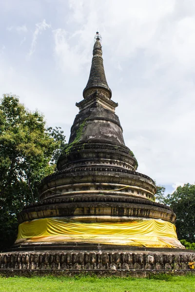 Oude pagode, wat umong in chiangmai, thailand — Stockfoto