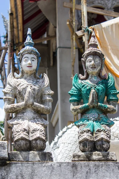 Vecchio angelo thailandese statua — Foto Stock