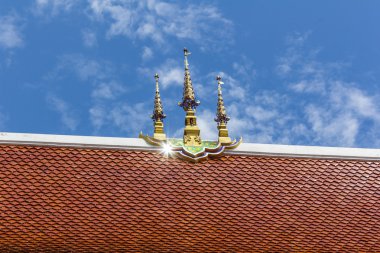 gable apex Tay tapınak sanatı