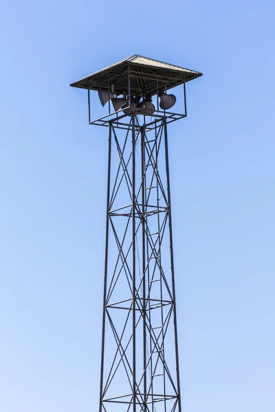 Głośnik na wysokiej wieży, Tajlandia Azja — Zdjęcie stockowe