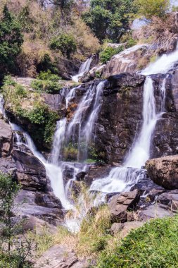 Doi Inthanon, Chiang Mai Province Tayland Mae Klang şelale