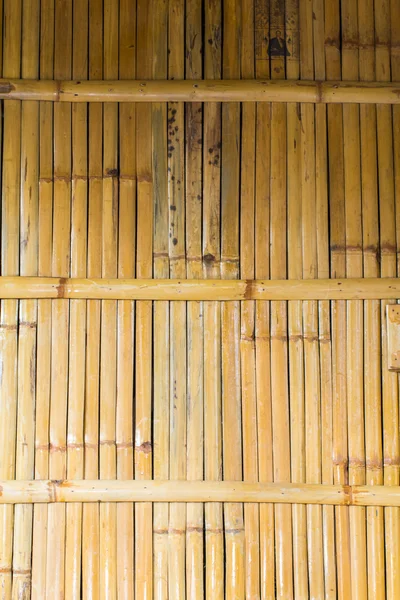 Bambusové stěny pozadí — Stock fotografie