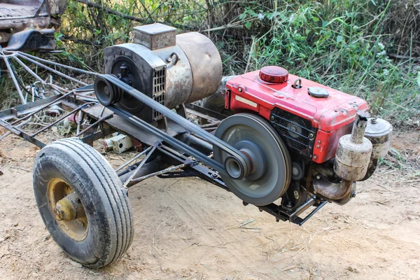 Motor kullanmak için Asya'da tarım — Stok fotoğraf