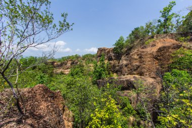 Mae Wang Milli Parkı, Chiangmai Tayland Doi Tok grand canyon