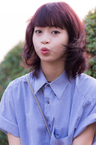 Beautiful thai girl portrait — Stock Photo, Image