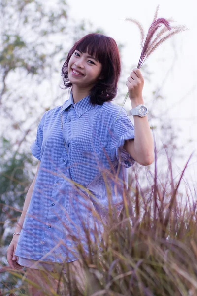 Beautiful thai girl portrait — Stock Photo, Image