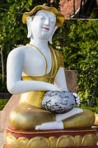 Upagupta, Thai monk statue — Stock Photo, Image