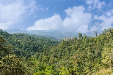 dağ, pha daeng Milli Parkı chiangmai, Tayland dan göster