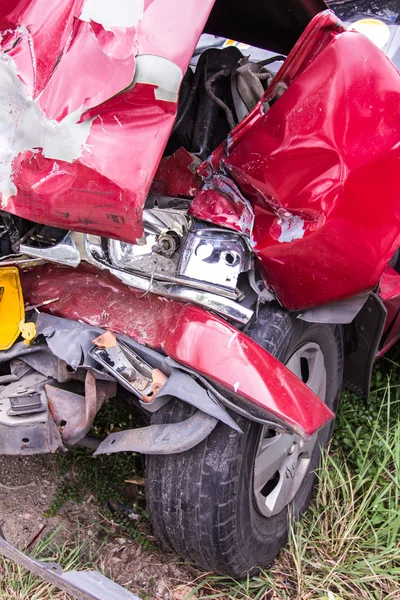 Parçaları araba kazası