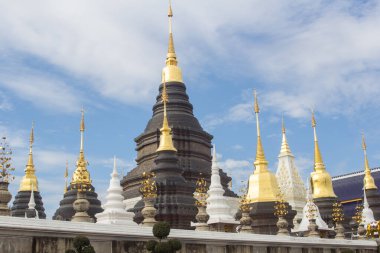 Wat Ban Den Chiang Mai 'deki Pagoda Tayland