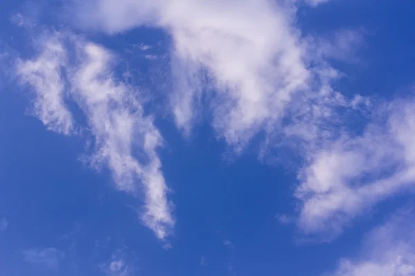Bellezza cielo blu con nuvole, Texture e sfondo — Foto Stock
