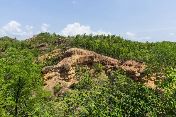 Gran cañón Doi Tok en el parque nacional Mae Wang, Chiangmai Tailandia —  Fotos de Stock