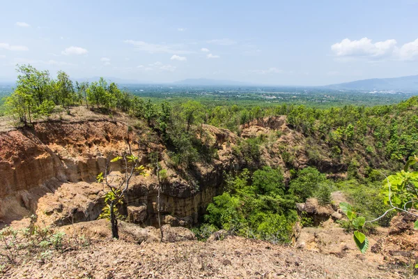 Gran cañón Doi Tok en el parque nacional Mae Wang, Chiangmai Tailandia —  Fotos de Stock